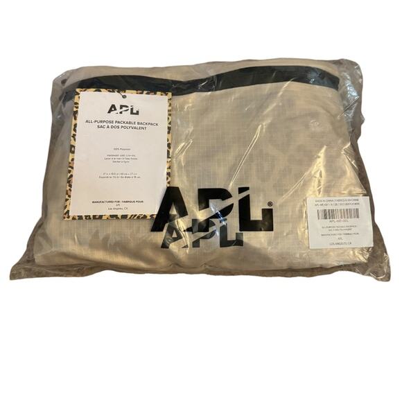 APL All-Purpose Packable Backpack - Neutral Leopard main image 4